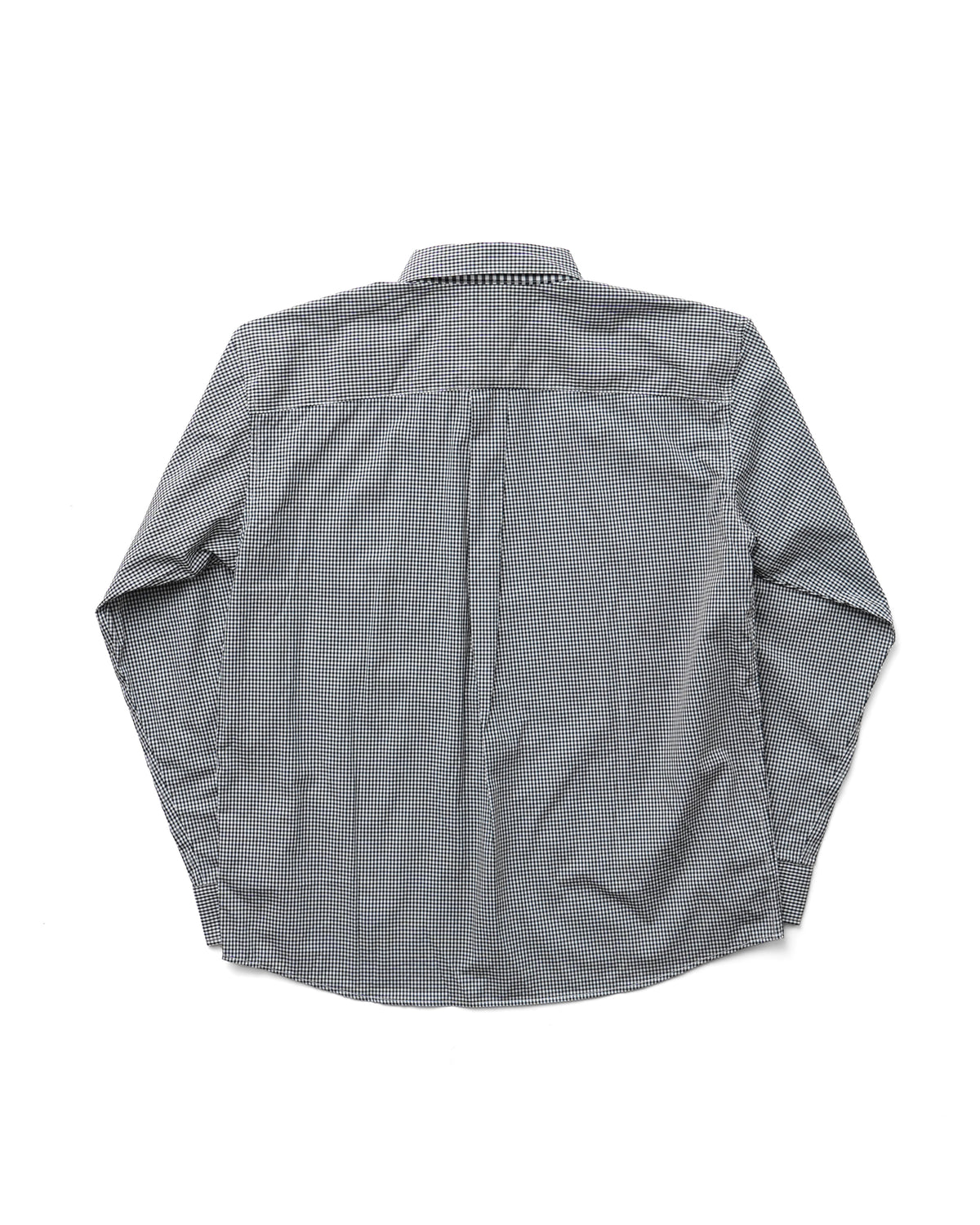 GINGHAM DICE SHIRTS - BALCK