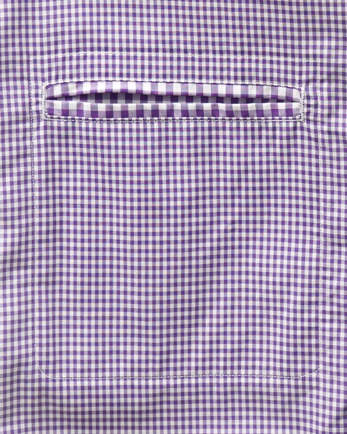 GINGHAM DICE SHIRTS - PURPLE