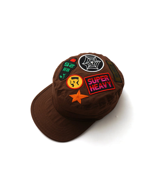 THREESTAR CAP - BROWN