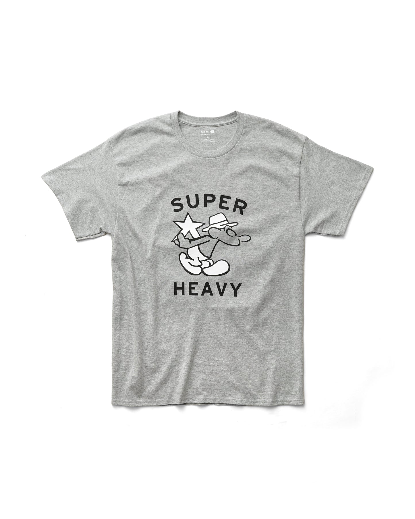 SUPER HEAVY TEE - GRAY